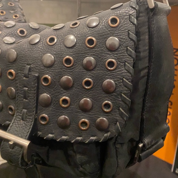 Prada Leather Flap and Nylon Bag - Picture 2 of 13